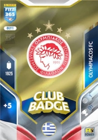 OLY1 Logo Olympiacos Club Badge FIFA 365 2026