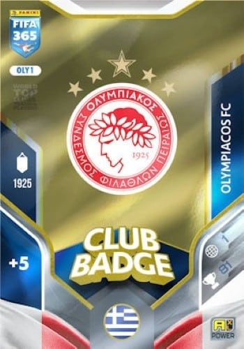 OLY1 Logo Olympiacos Club Badge FIFA 365 2026