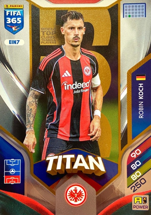 EIN7 Robin Koch Eintracht Power Titan FIFA 365 2026