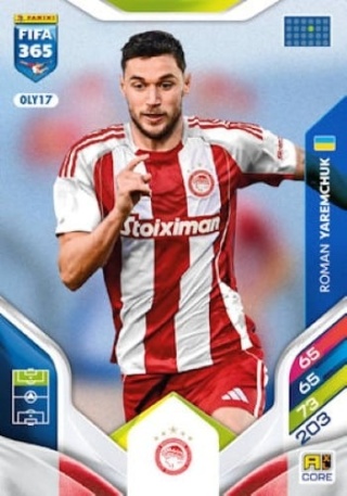 OLY17 Roman Yaremchuk Olympiacos Core FIFA 365 2026
