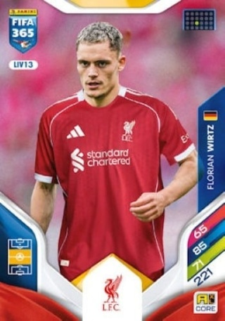 LIV13 Florian Wirtz Liverpool Core FIFA 365 2026