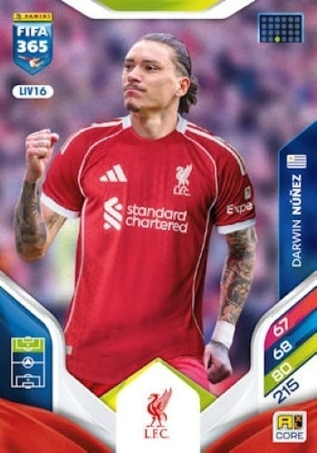 LIV16 Darwin Núñez Liverpool Core FIFA 365 2026