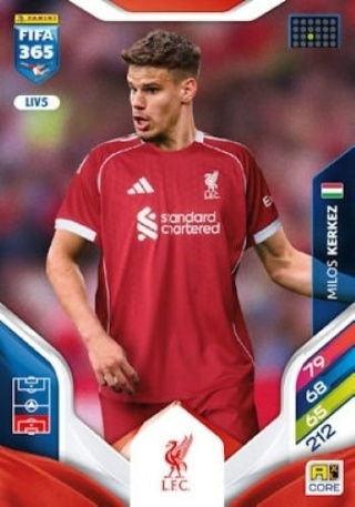 LIV5 Milos Kerkez Liverpool Core FIFA 365 2026