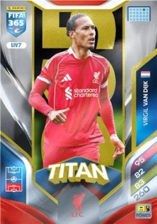 LIV7 Virgil van Dijk Liverpool Power Titan FIFA 365 2026