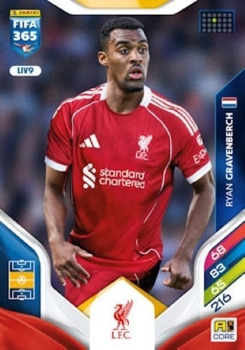 LIV9 Ryan Gravenberch Liverpool Core FIFA 365 2026