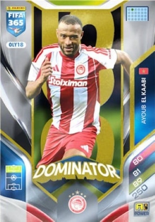 OLY18 Ayoub El Kaabi Olympiacos Power Dominator FIFA 365 2026