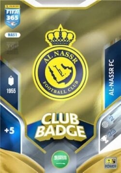 NAS1 Logo Al-Nassr Club Badge FIFA 365 2026
