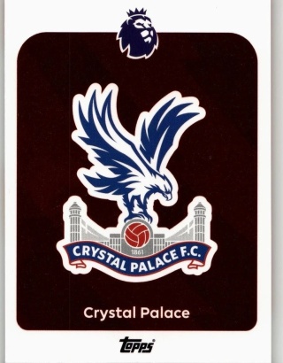 109 Team Badge Crystal Palace Base Premier League 2026
