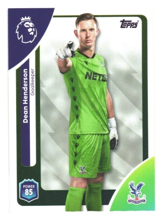 110 Dean Henderson Crystal Palace Base Premier League 2026