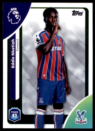 122 Eddie Nketiah Crystal Palace Base Premier League 2026