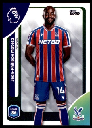 123 Jean-Philippe Mateta Crystal Palace Base Premier League 2026