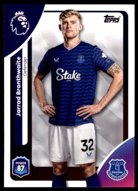 130 Jarrad Branthwaite Everton Base Premier League 2026