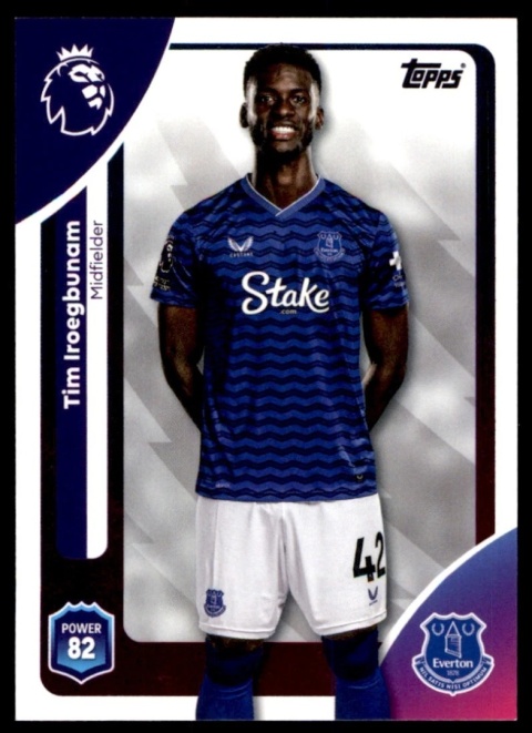 135 Tim Iroegbunam Everton Base Premier League 2026