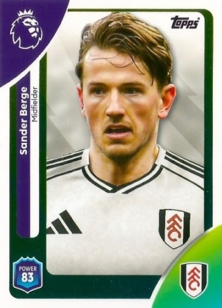 149 Sander Berge Fulham Base Premier League 2026