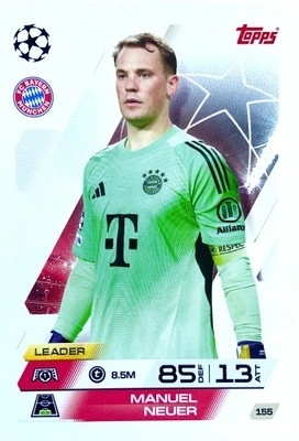 155 Manuel Neuer FC Bayern Base Match Attax 2025/26