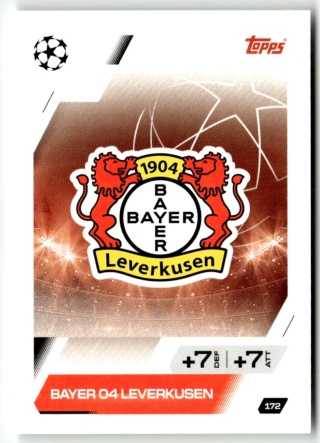 172 Team Badge Bayer Leverkusen Base Match Attax 2025/26