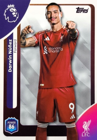 177 Darwin Núñez Liverpool Base Premier League 2026