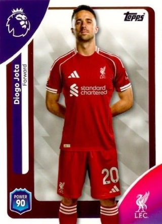 176 Diogo Jota Liverpool Base Premier League 2026