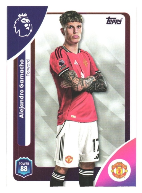 210 Alejandro Garnacho Manchester United Base Premier League 2026