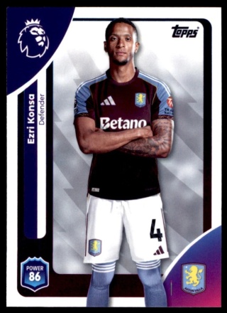 22 Ezri Konsa Aston Villa Base Premier League 2026
