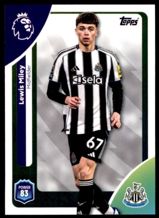224 Lewis Miley Newcastle United Base Premier League 2026