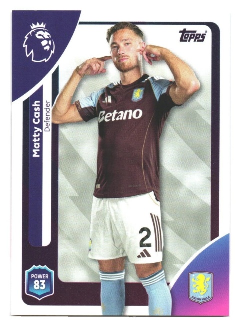 23 Matty Cash Aston Villa Base Premier League 2026