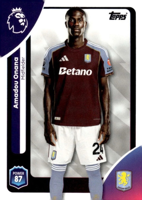 26 Amadou Onana Aston Villa Base Premier League 2026