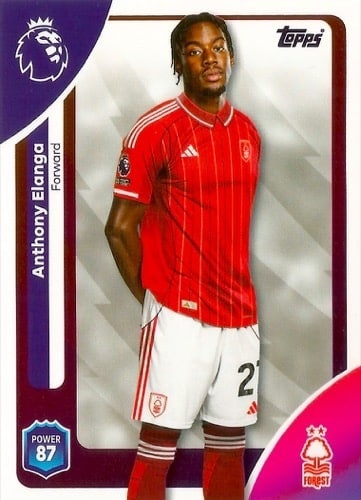247 Anthony Elanga Nottingham Forest Base Premier League 2026