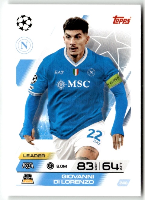 246 Giovanni Di Lorenzo SSC Napoli Base Match Attax 2025/26