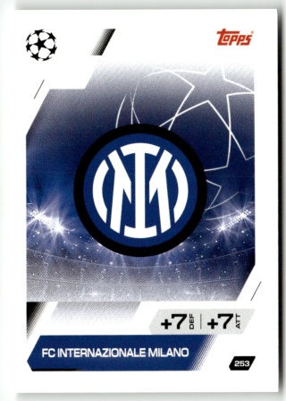 253 Team Badge Inter Base Match Attax 2025/26
