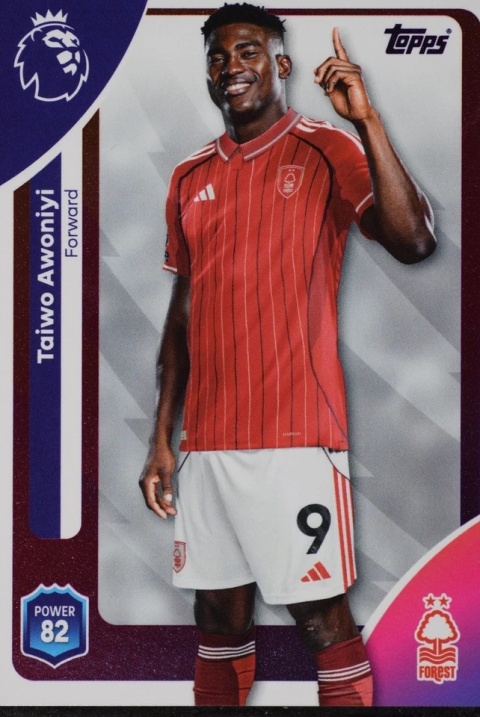 248 Taiwo Awoniyi Nottingham Forest Base Premier League 2026
