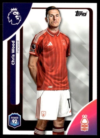 249 Chris Wood Nottingham Forest Base Premier League 2026