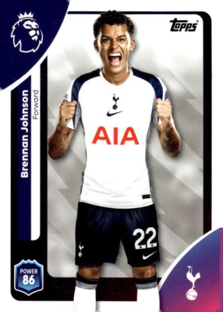 265 Brennan Johnson Tottenham Base Premier League 2026