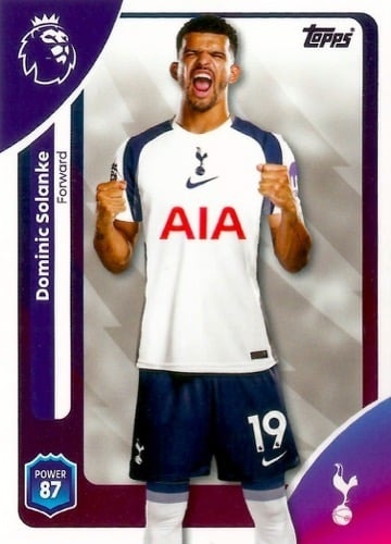 267 Dominic Solanke Tottenham Base Premier League 2026