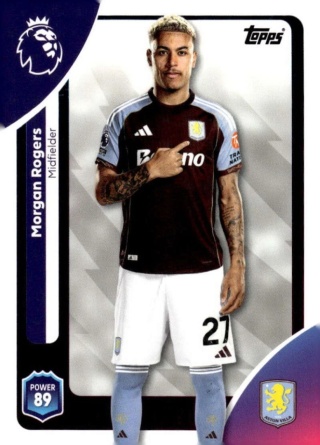 30 Morgan Rogers Aston Villa Base Premier League 2026