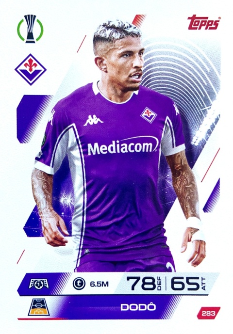 283 Dodô Fiorentina Base Match Attax 2025/26