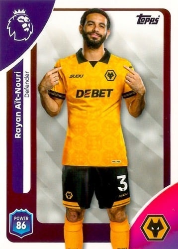 295 Rayan Aït-Nouri Wolverhampton Base Premier League 2026