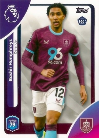310 Bashir HumphreysRC Burnley Base Premier League 2026