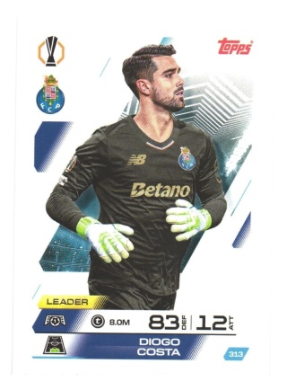 313 Diogo Costa FC Porto Base Match Attax 2025/26