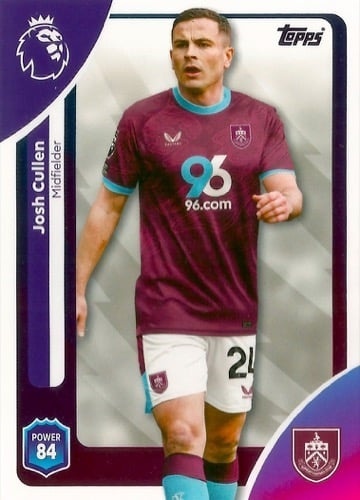 314 Josh Cullen Burnley Base Premier League 2026