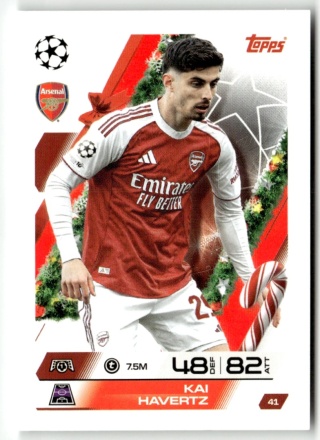 33 Riccardo Calafiori Arsenal Base Match Attax 2025/26