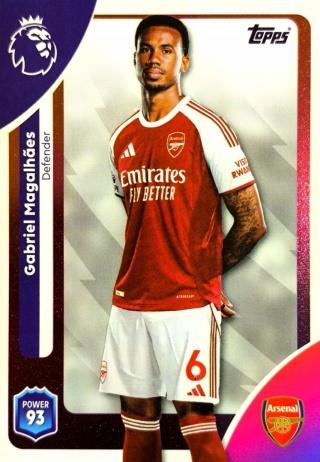 4 Gabriel Magalhães Arsenal Base Premier League 2026