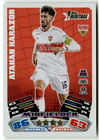 399 Atakan Karazor VfB Stuttgart Heritage Match Attax 2025/26