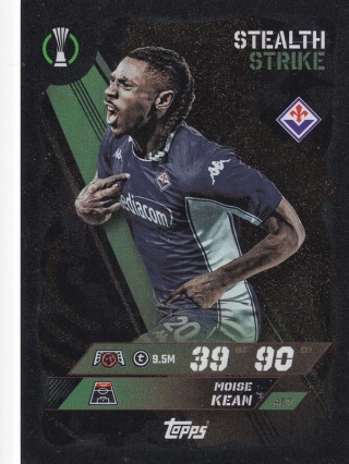 457 Moise Kean Fiorentina Stealth Strike Match Attax 2025/26