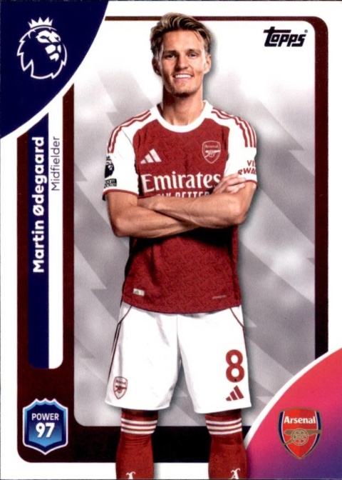 10 Martin Ødegaard Arsenal Base Premier League 2026