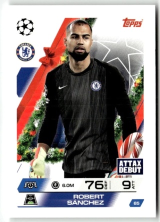 65 Robert Sánchez Chelsea Base Match Attax 2025/26