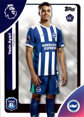82 Yasin AyariRC Brighton Base Premier League 2026