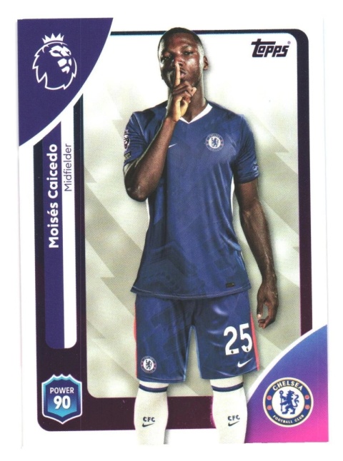 98 Moisés Caicedo Chelsea Base Premier League 2026