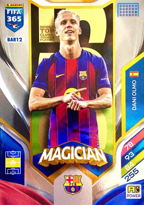 BAR12 Dani Olmo Barcelona Power Magician FIFA 365 2026