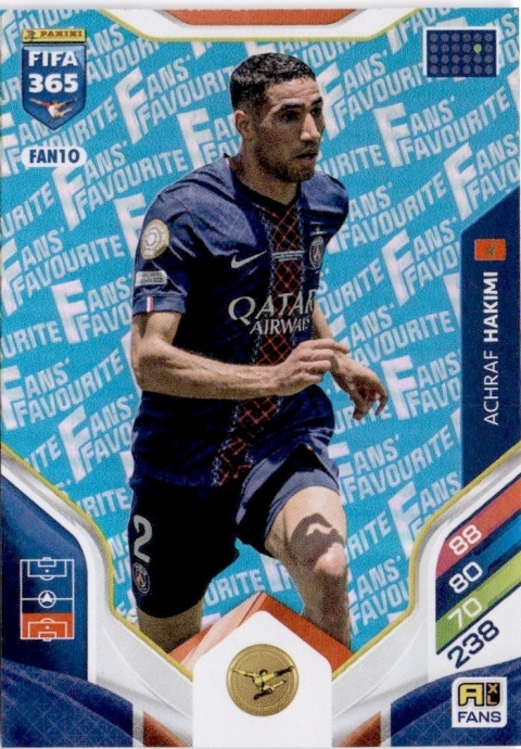 FAN10 Hakimi PSG Fans Favourite blue FIFA 365 2026